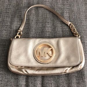 Michael Kors gold purse